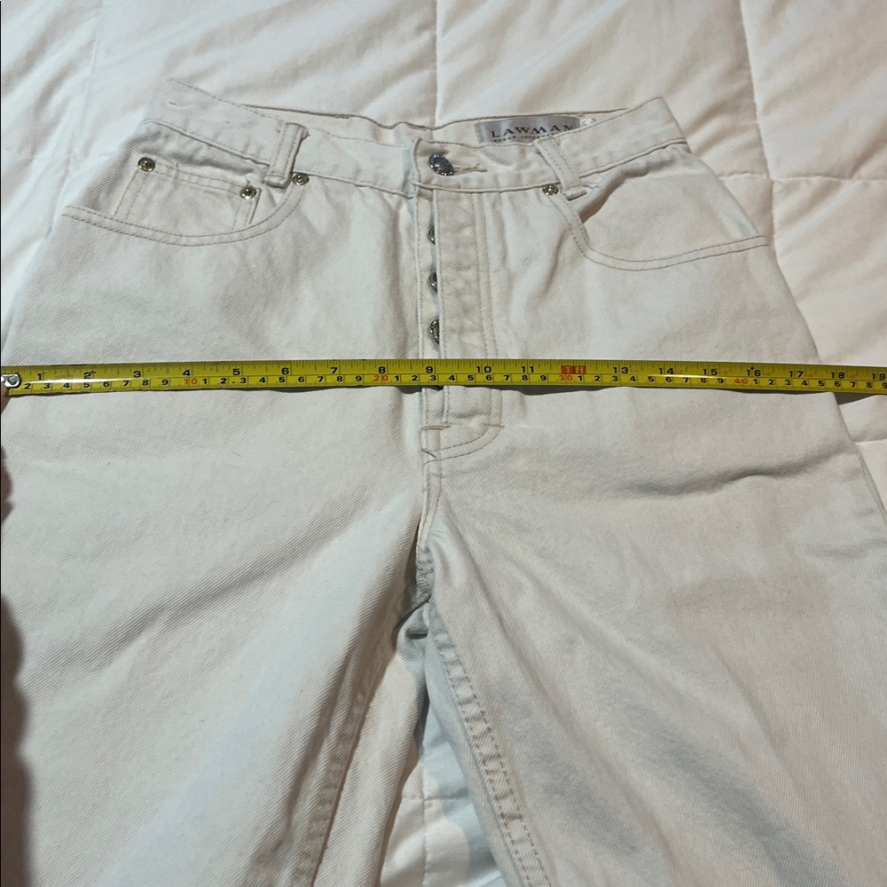 Vintage Lawman’s White Jeans - Picture 12 of 13